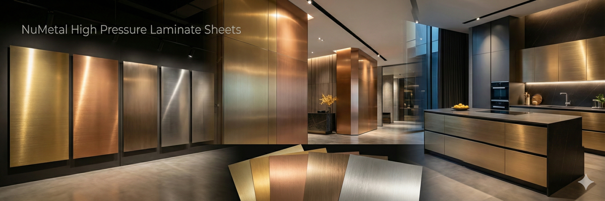 BlockHaus NuMetal High-Pressure Laminate Sheets