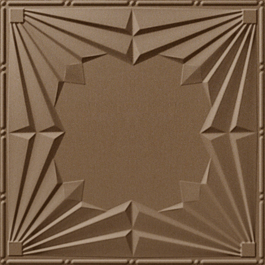 MirroFlex Ceiling Tiles Art Deco Argent Bronze