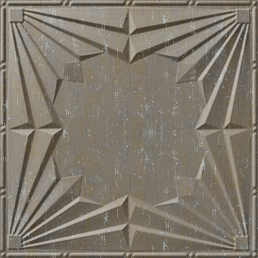 MirroFlex Ceiling Tiles Art Deco Vintage Metal