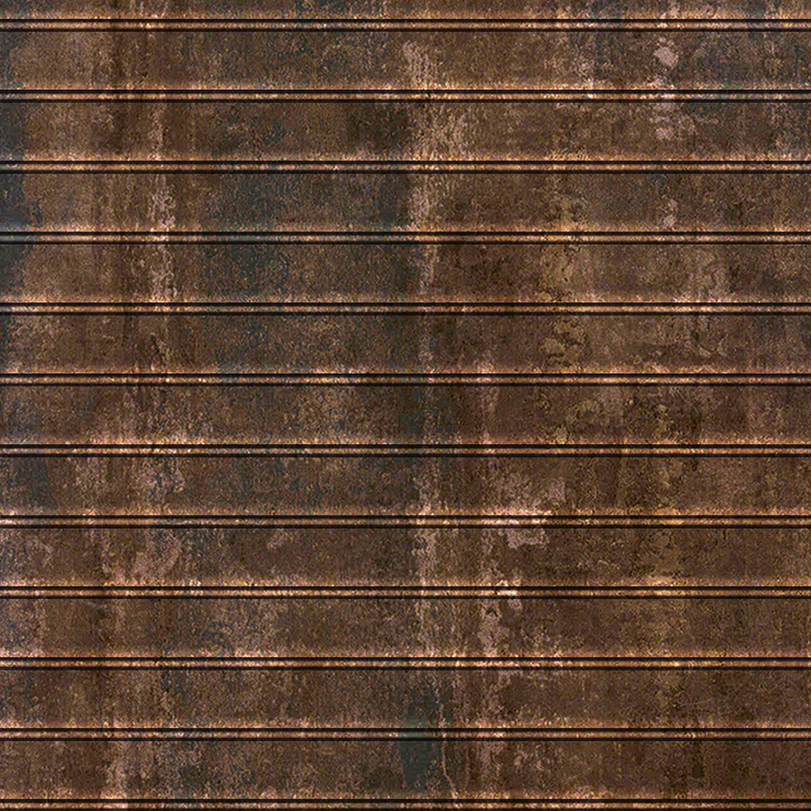 MirroFlex Wall Panels Beadboard Abstract Copper