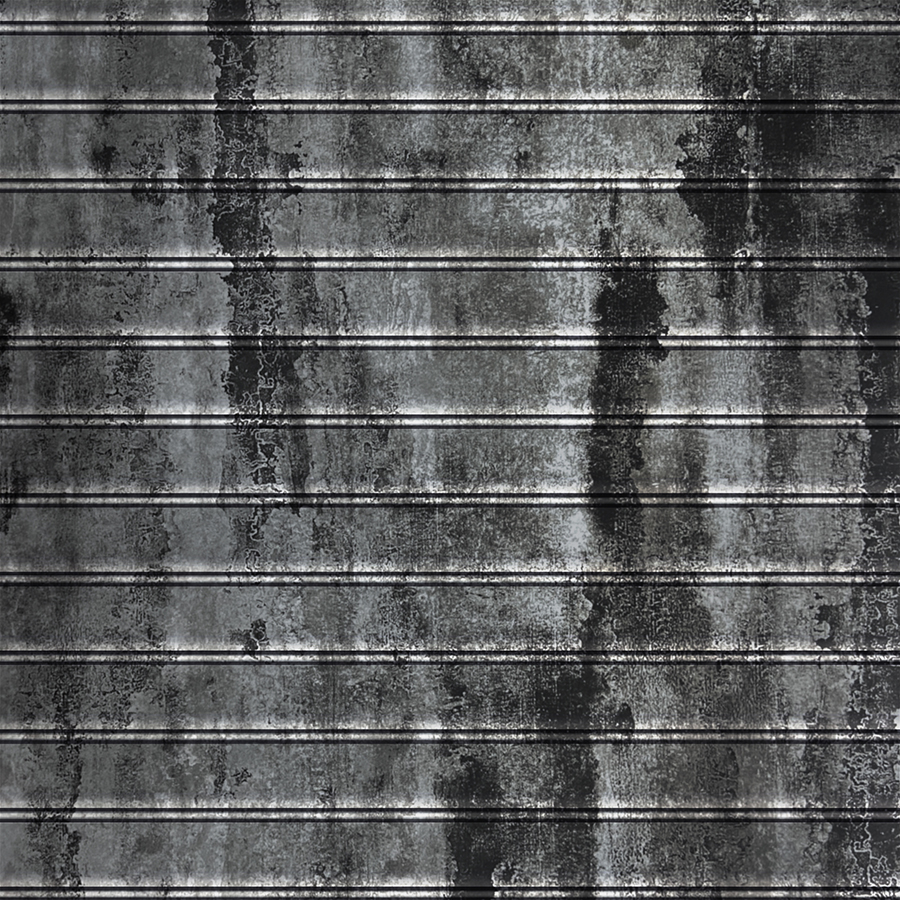 MirroFlex Wall Panels Beadboard Abstract Silver