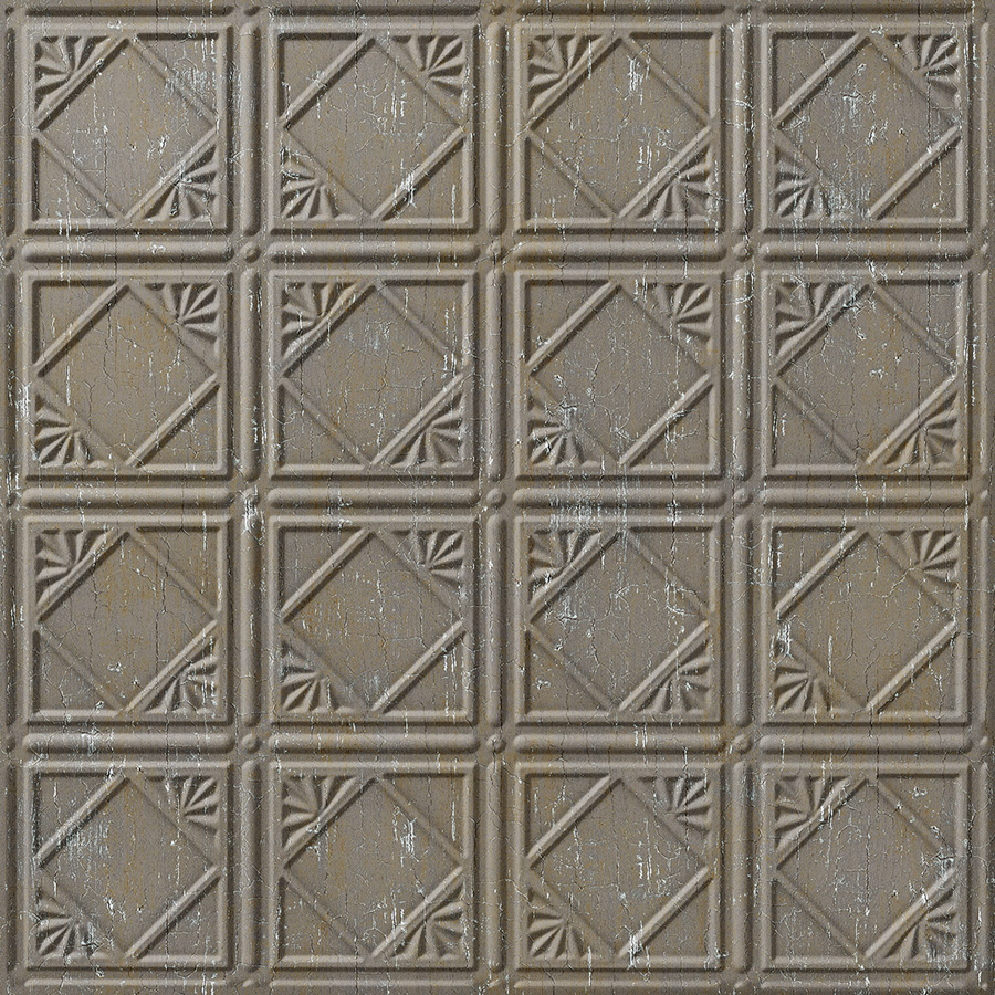 MirroFlex Ceiling Tiles Charleston Vintage Metal