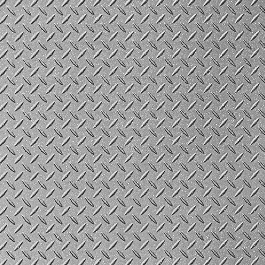 MirroFlex Wall Panels Diamond Plate Argent Silver
