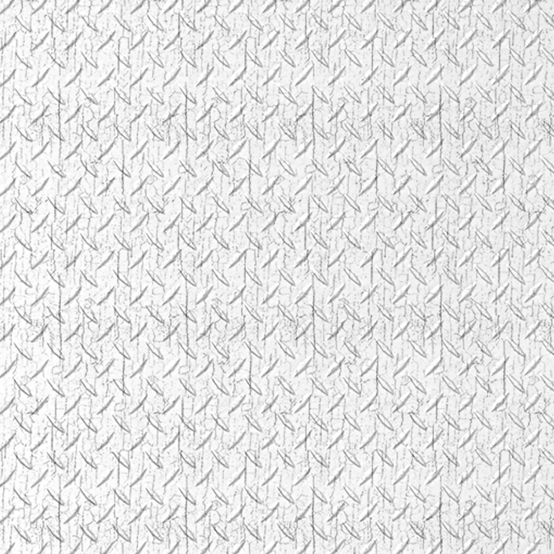 MirroFlex Wall Panels Diamond Plate Distressed White