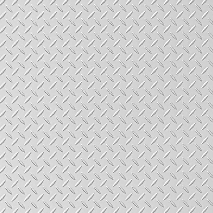 MirroFlex Wall Panels Diamond Plate Gloss White
