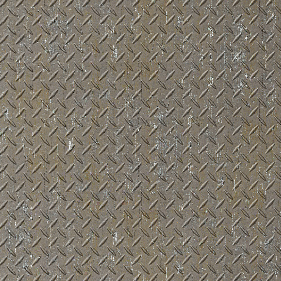 MirroFlex Wall Panels Diamond Plate Vintage Metal