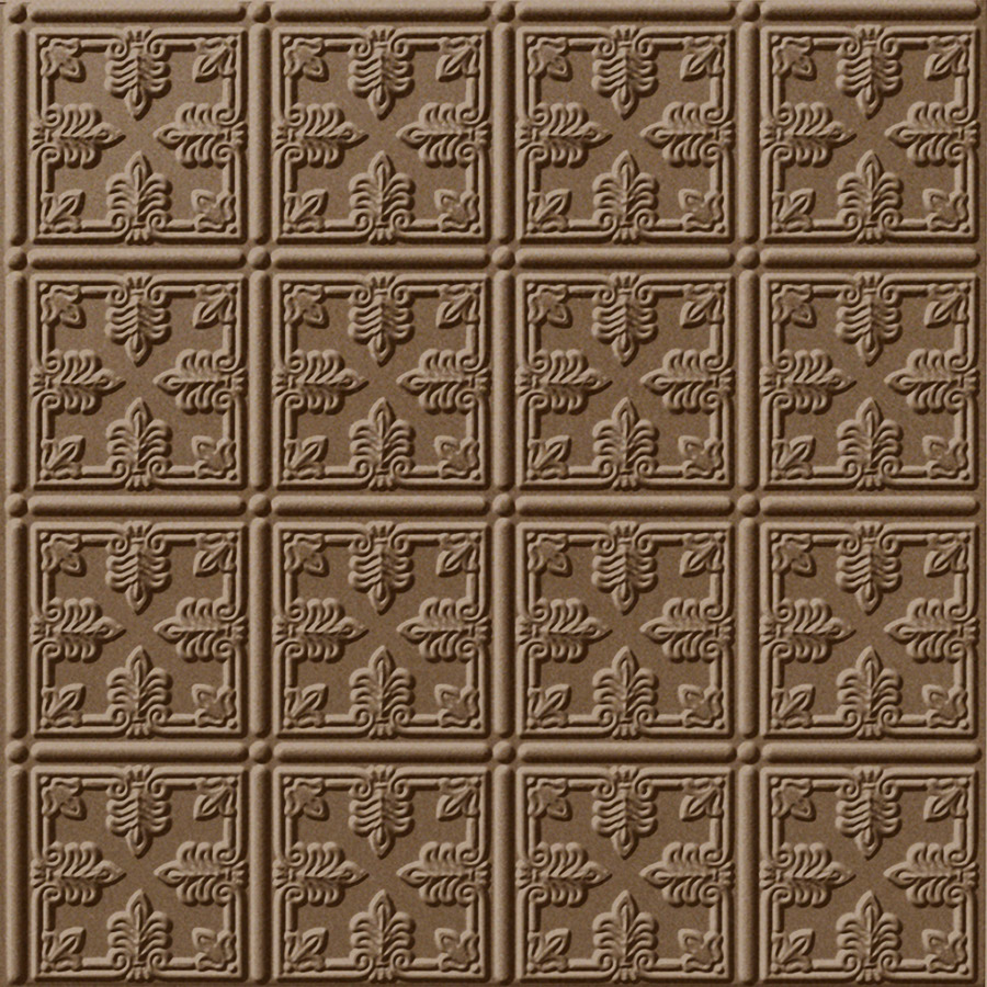 MirroFlex Ceiling Tiles Fleur Argent Bronze