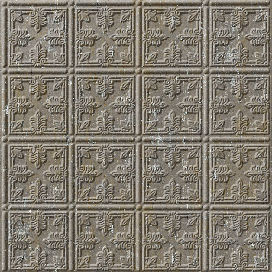 MirroFlex Ceiling Tiles Fleur Vintage Metal