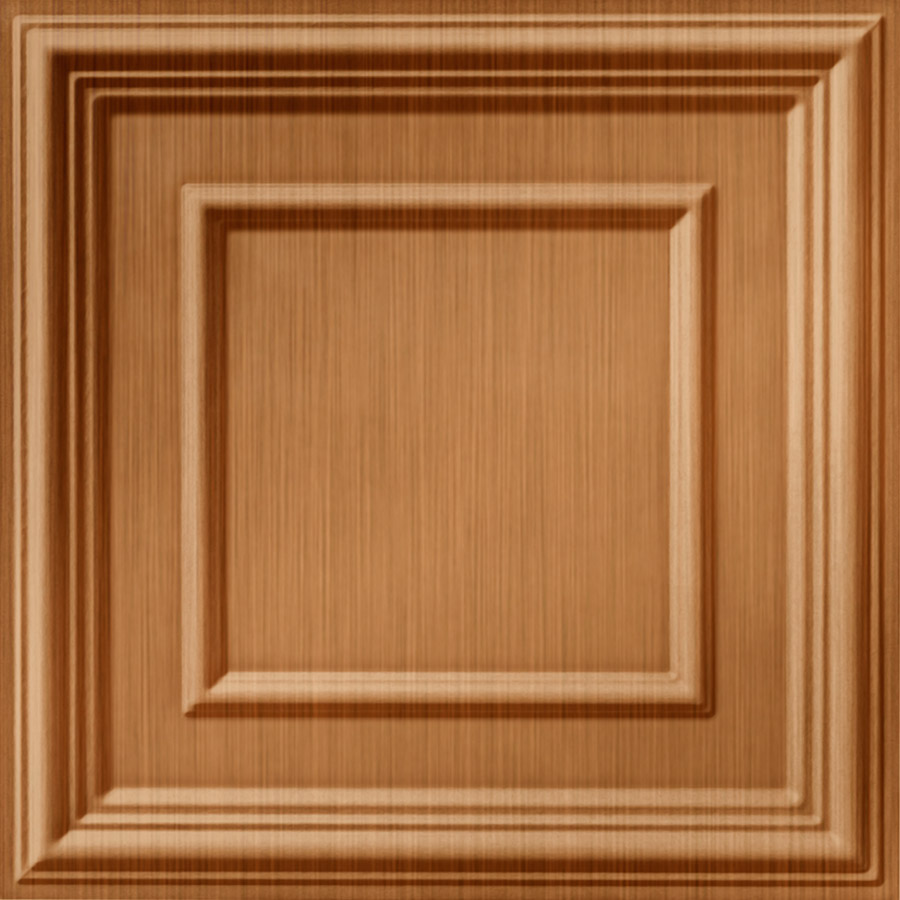 MirroFlex Ceiling Tiles Georgian Brushed Copper
