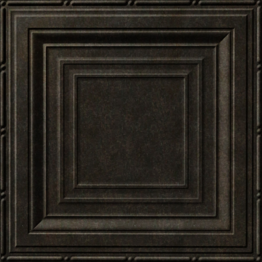 MirroFlex Ceiling Tiles Madison Smoked Pewter