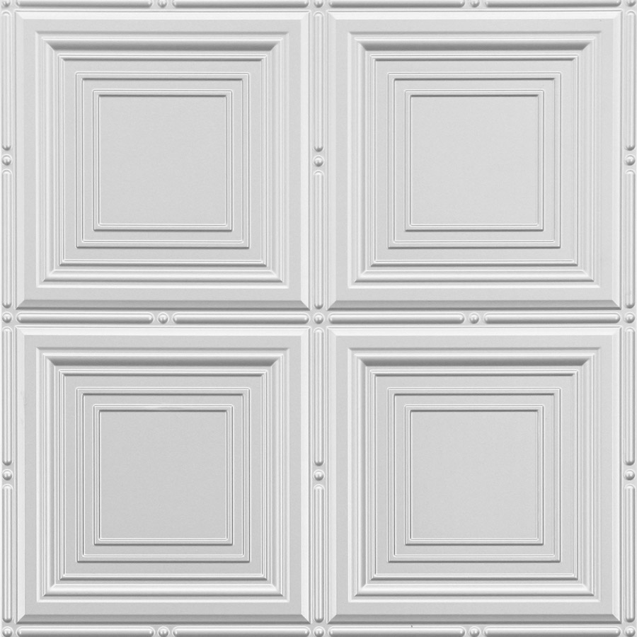 MirroFlex Ceiling Tiles Portrait Matte White