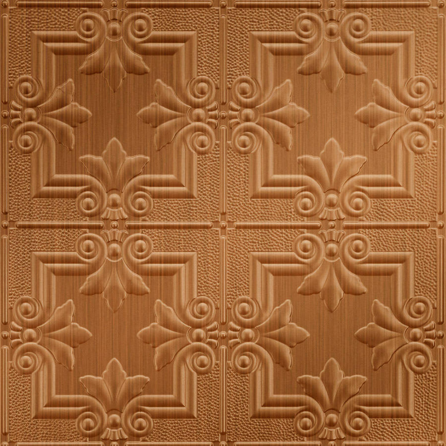 MirroFlex Ceiling Tiles Regalia Brushed Copper