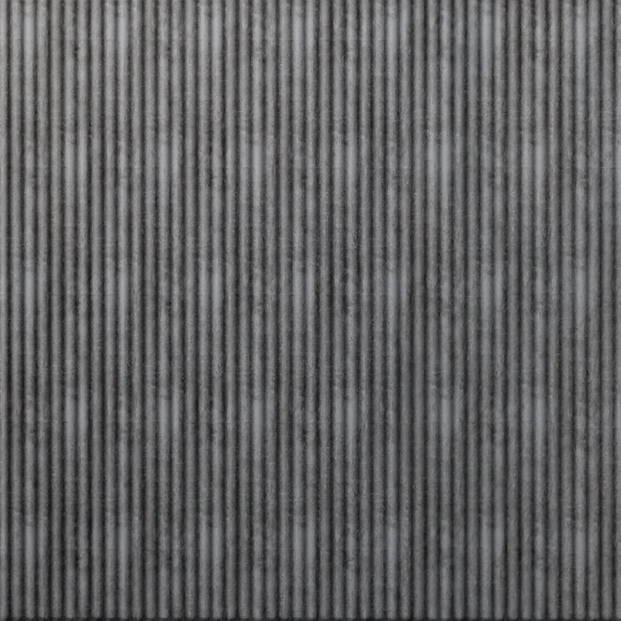 MirroFlex Ceiling Tiles Rib1 Crosshatch Silver