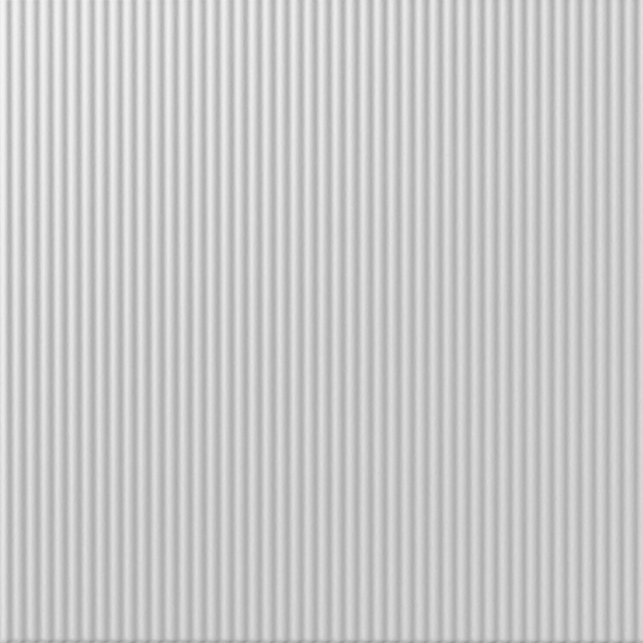 MirroFlex Ceiling Tiles Rib1 Gloss White