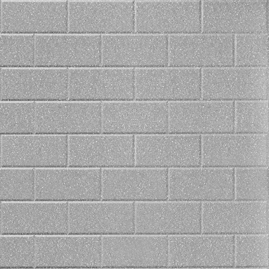 MirroFlex Wall Panels Subway Tile Abstract Silver