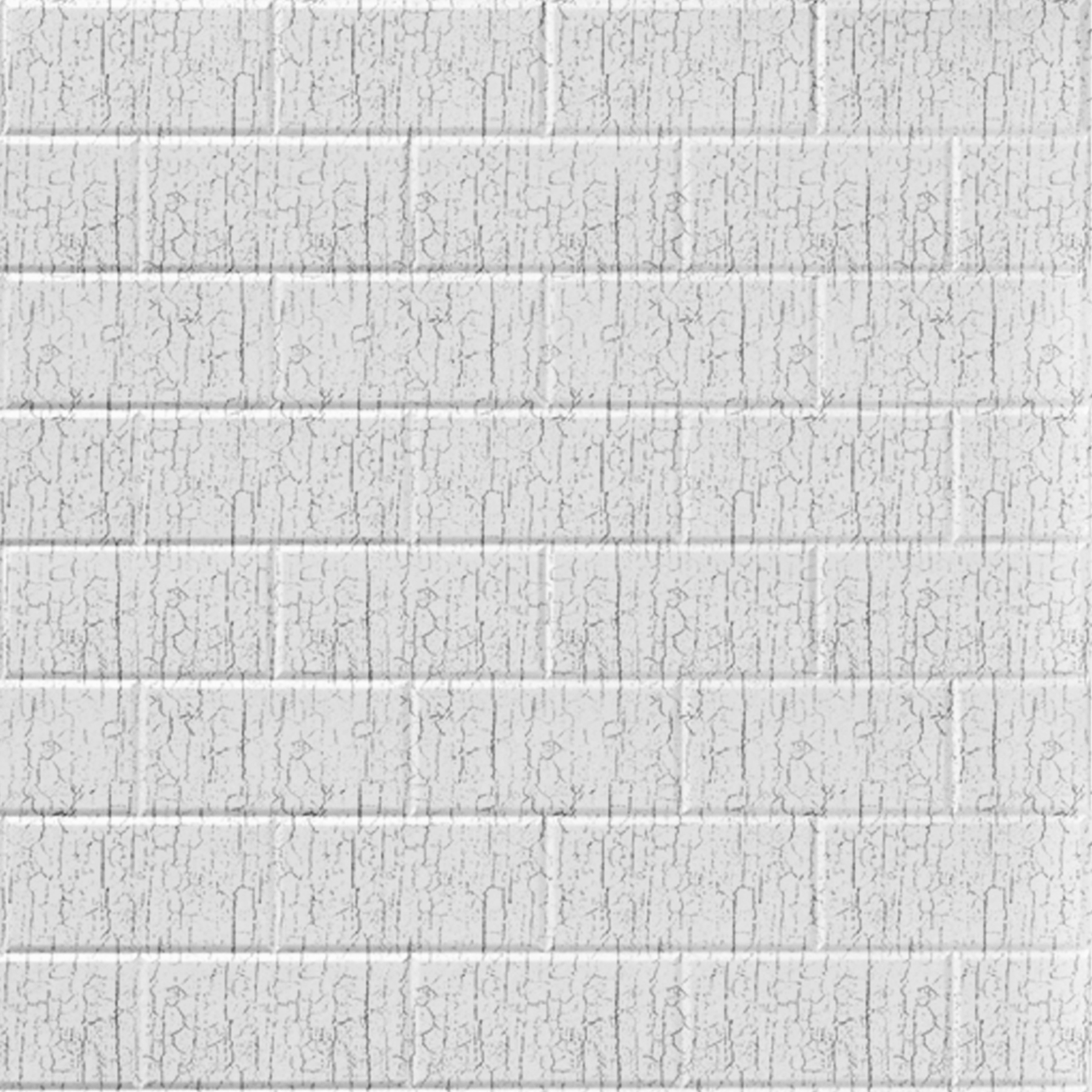 MirroFlex Wall Panels Subway Tile Distressed White