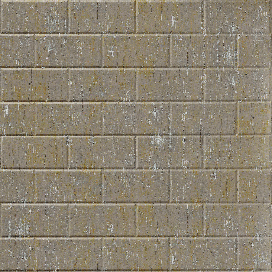 MirroFlex Wall Panels Subway Tile Vintage Metal