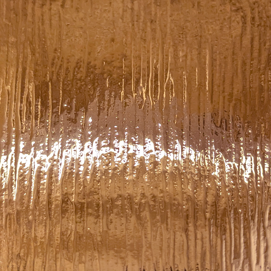 NuMetal High Pressure Laminate Sheet Waterfall Rose Gold