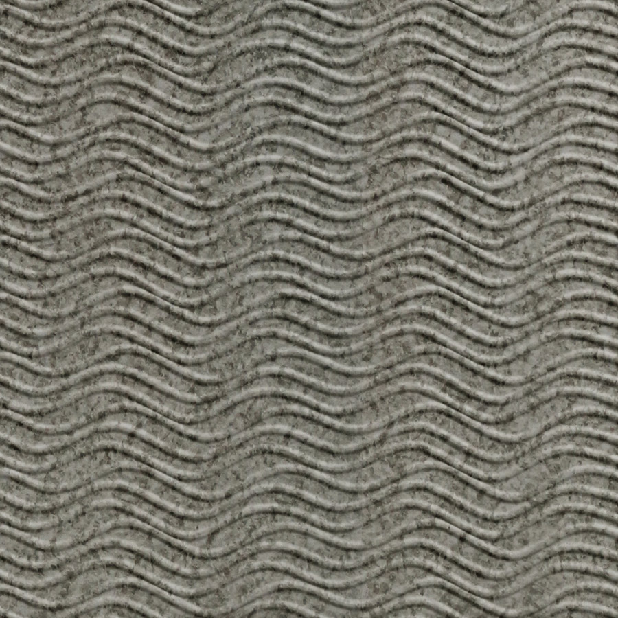 MirroFlex Ceiling Tiles WavBlockHauson Galvanized