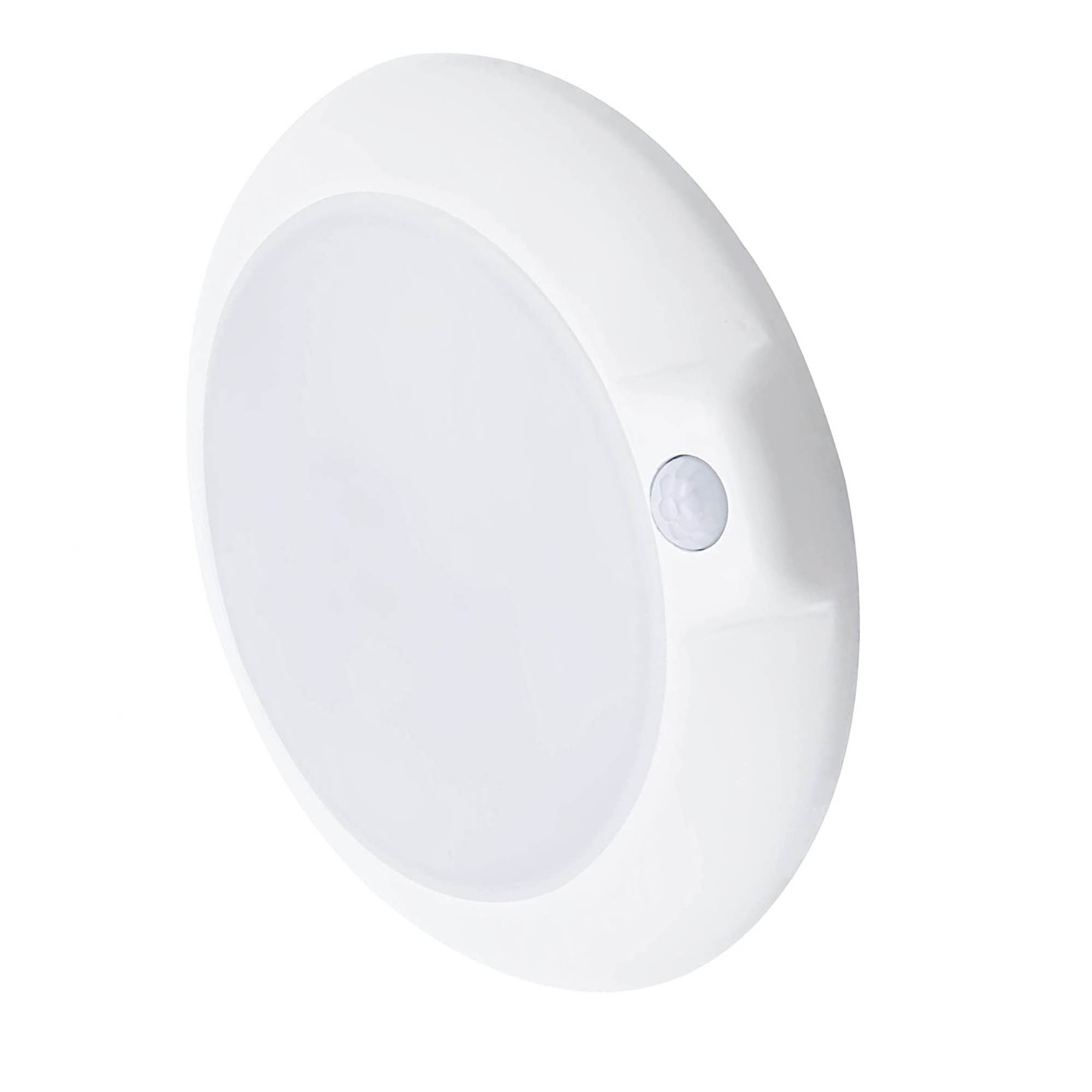 ACFMS01-608PIR-3000K - Ceiling Light 1 -Light 5.8-in White Integrated LED Flush Mount Light with Motion Sensor