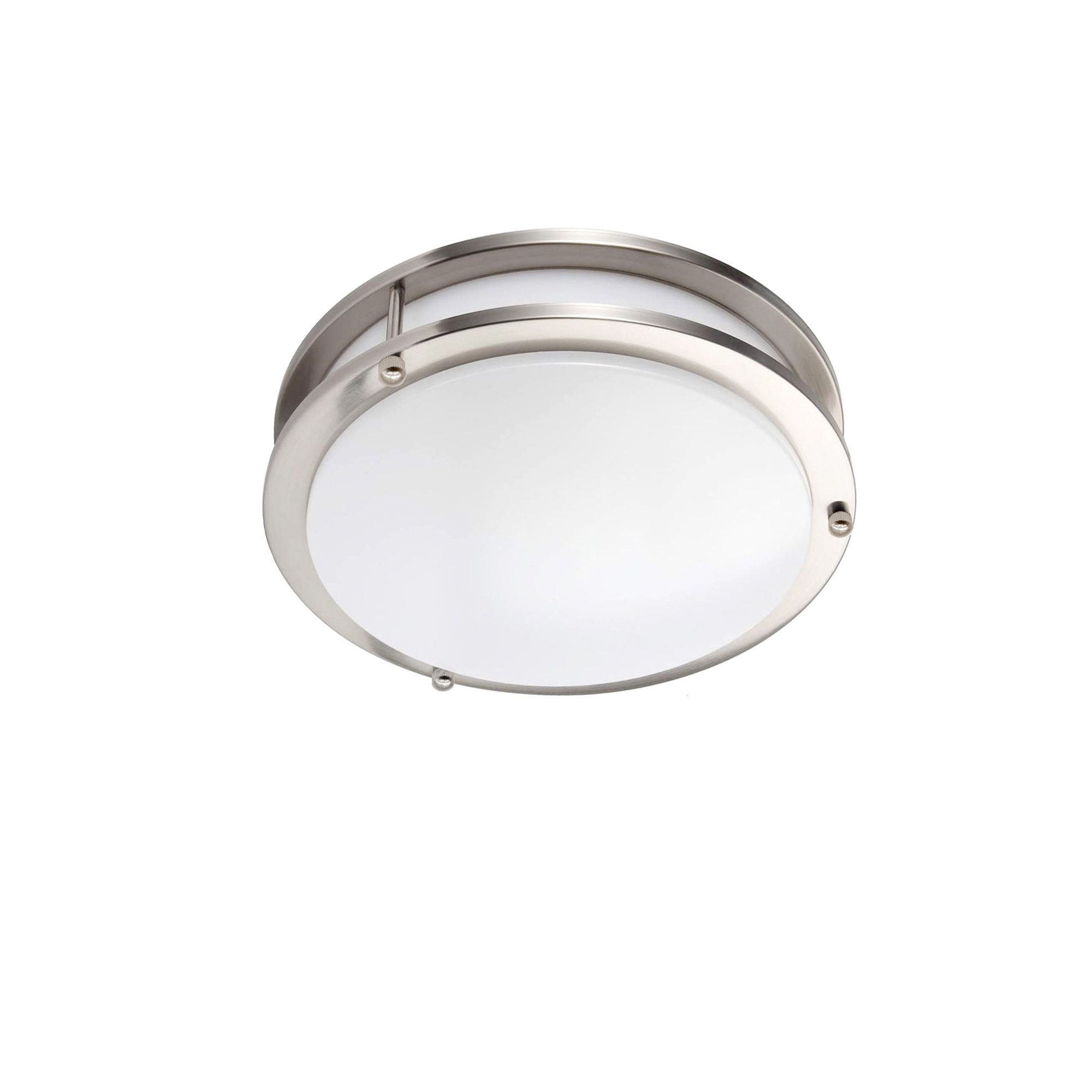 DR011016D-840BN - Flush Mount Light 1 -Light 10-in Brushed Nickel Integrated LED Flush Mount Light