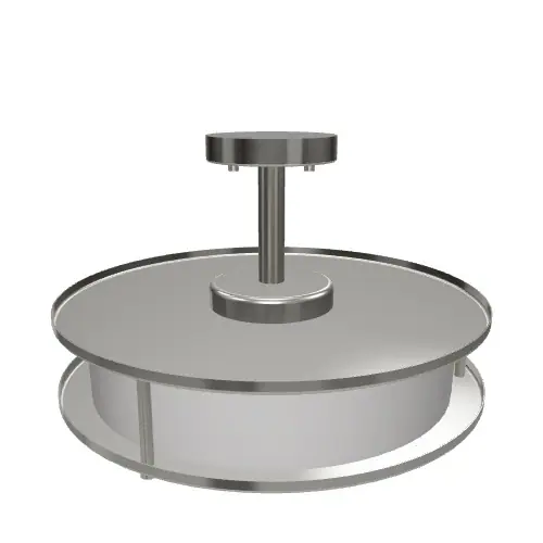 Semi Flush Mount 1 -Light 16-in Brushed Nickel Integrated LED Semi Flush Mount Light