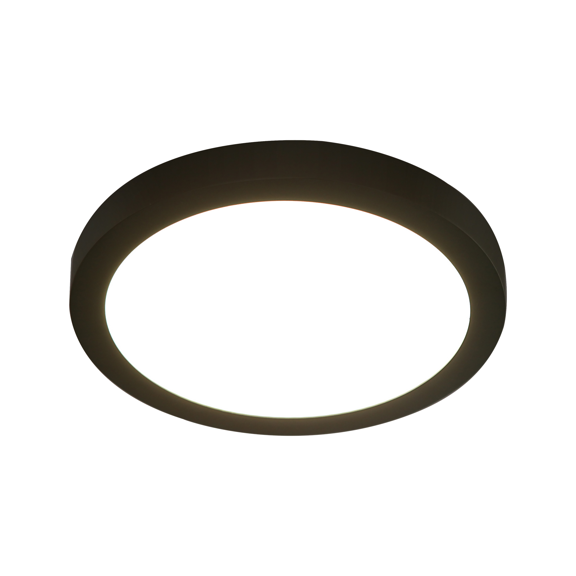 FM501015D-840BK - LED Ceiling Light 1 -Light 9.5-in Matte Black Integrated LED Flush Mount Light