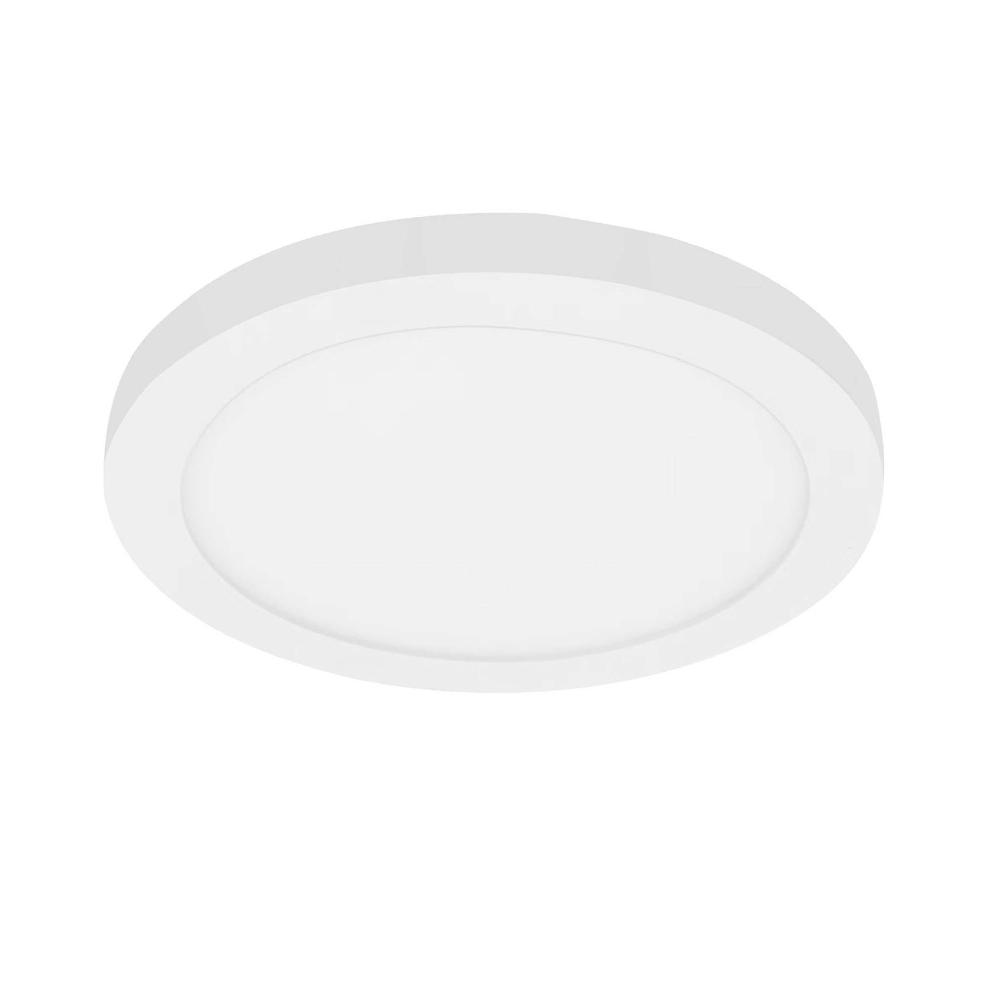 FM501015D-840WH-R - LED Flush Mount 1 -Light 9-in White Integrated LED Flush Mount Light