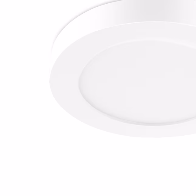 Flush Mount Light 1 -Light 7.5-in White Integrated LED Flush Mount Light