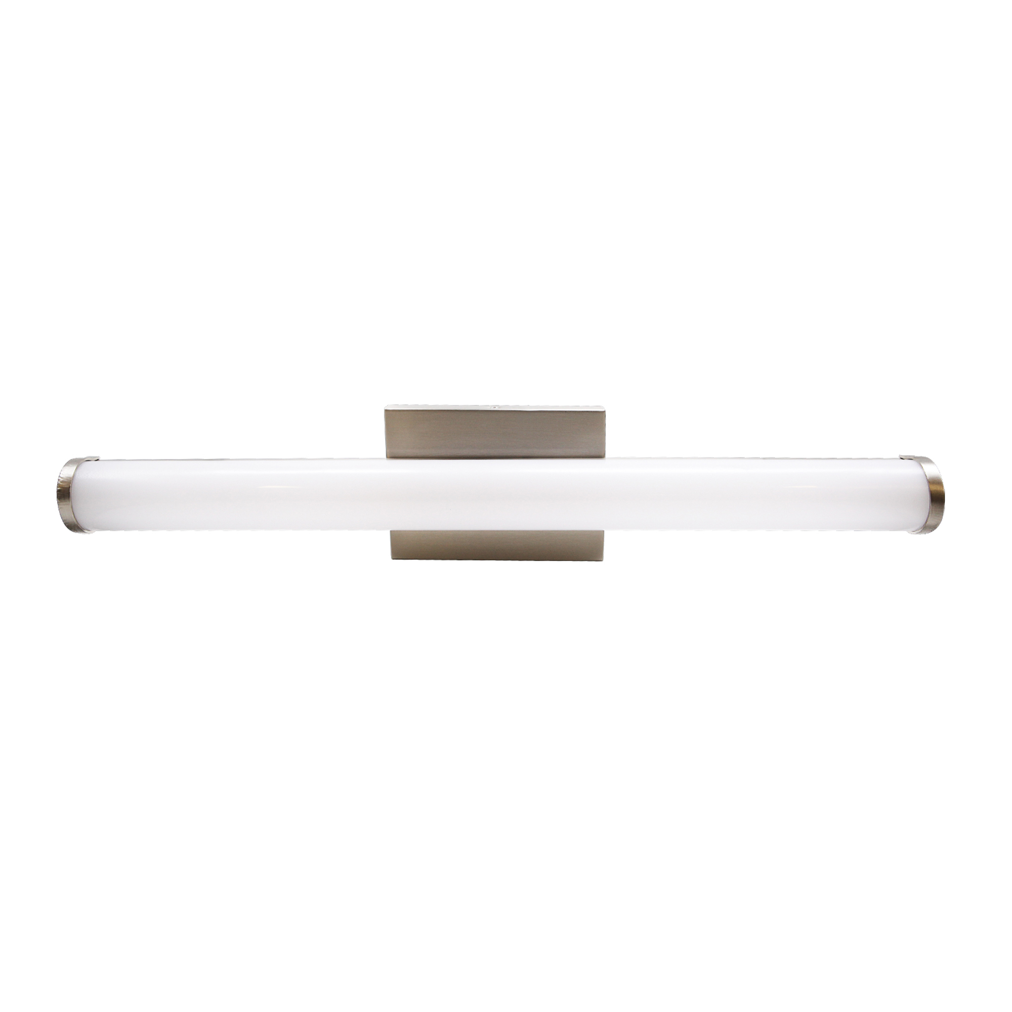Bathroom Lighting Contractor Select 24-in 1 -Light Brushed Nickel Integrated LED Modern/contemporary Vanity light bar