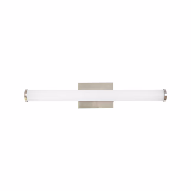 Bathroom Lighting Contractor Select 24-in 1 -Light Brushed Nickel Integrated LED Modern/contemporary Vanity light bar