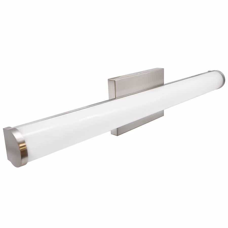Bathroom Lighting Contractor Select 24-in 1 -Light Brushed Nickel Integrated LED Modern/contemporary Vanity light bar