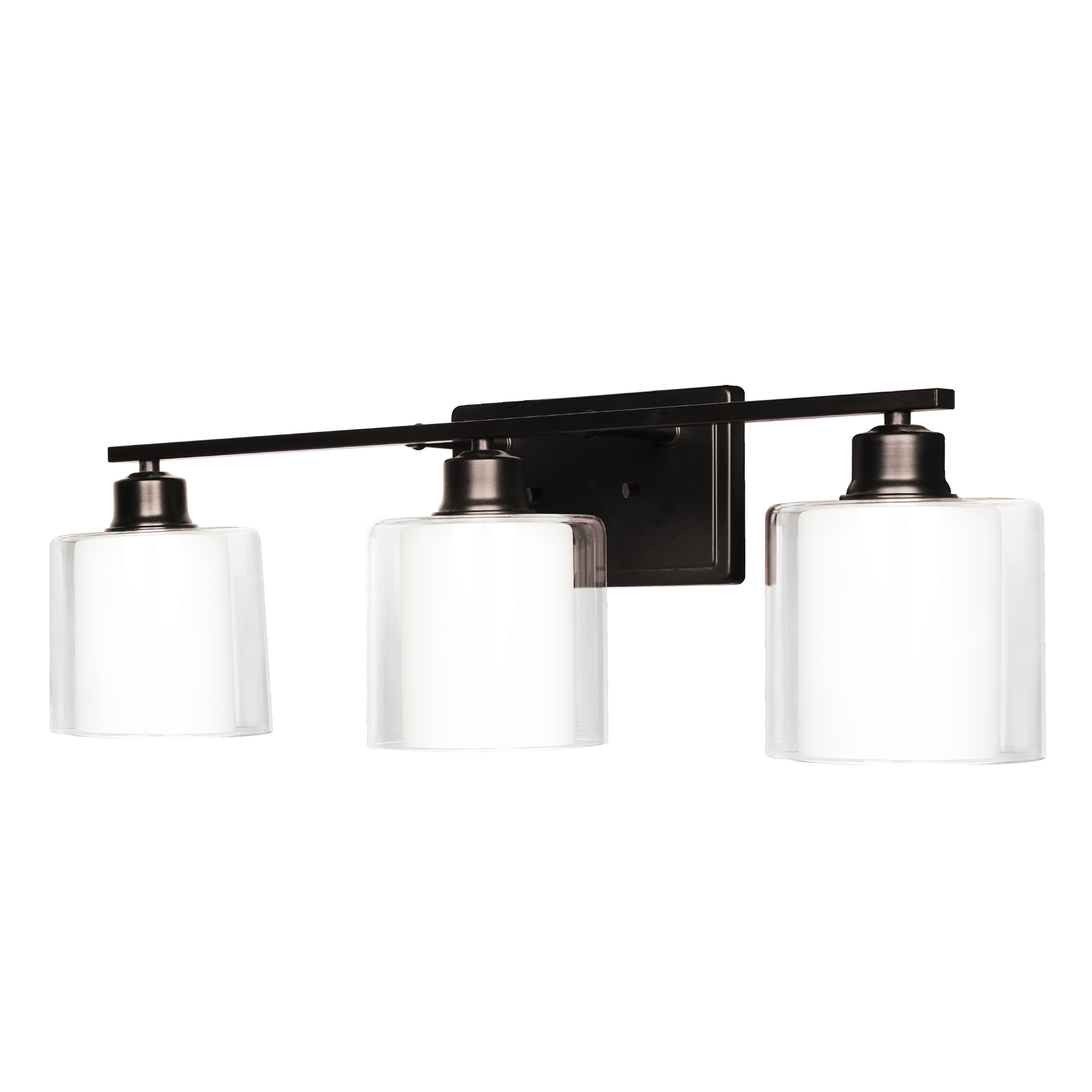 VT352400-ORB - Vanity Light 24.75-in 3 -Light Oil-rubbed Bronze Modern/contemporary Vanity light