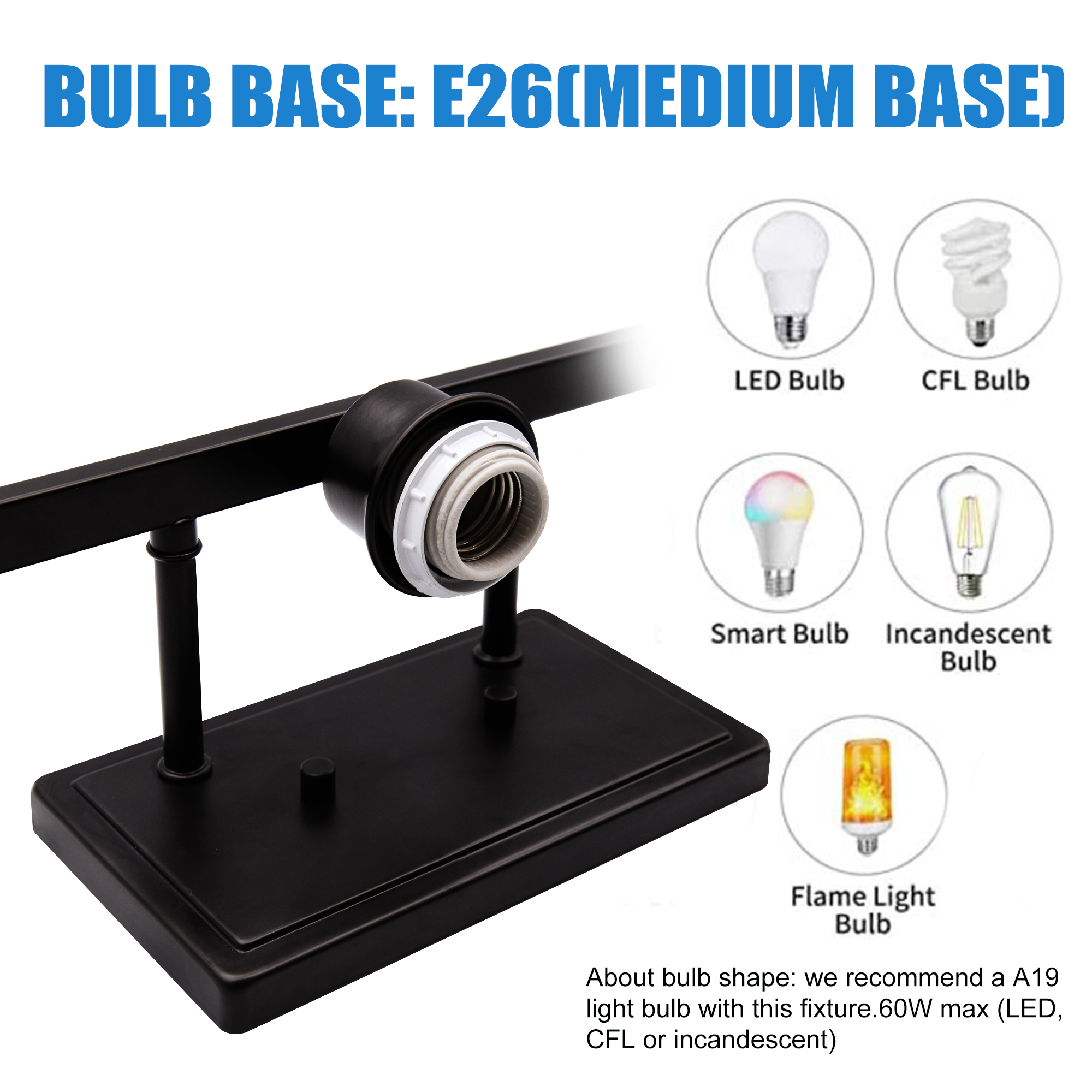 VT352400-ORB - Vanity Light 24.75-in 3 -Light Oil-rubbed Bronze Modern/contemporary Vanity light