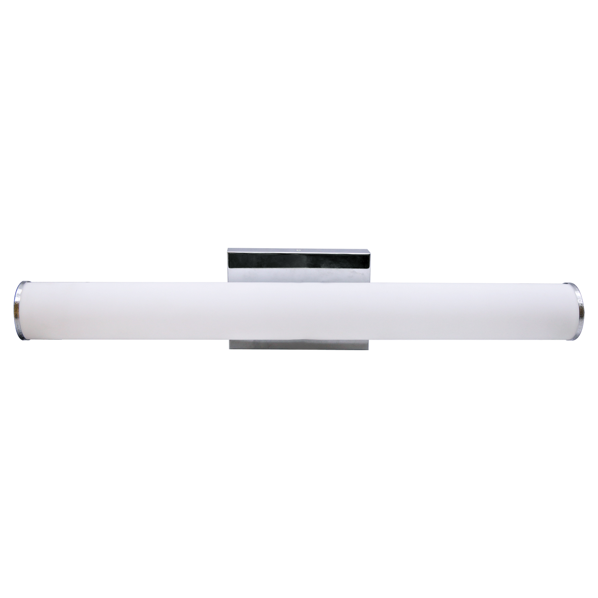Vanity Light 25-in 1 -Light Polished Chrome Integrated LED Modern/contemporary Vanity light